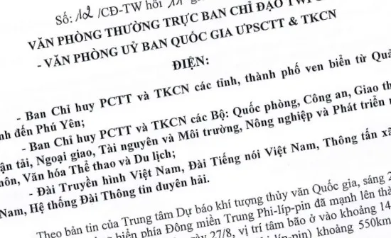 Quảng Ninh đến Phú Yên chủ động ứng phó với bão Podul