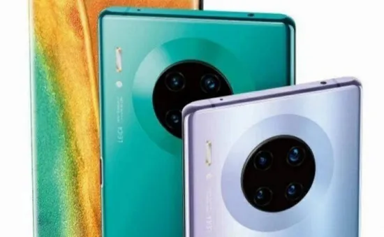 Huawei Mate 30 Pro lộ hình 4 camera tròn giống với Lumia 1020