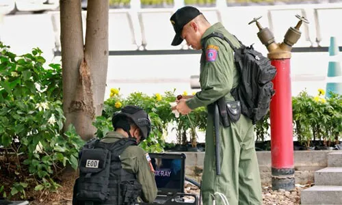 Thái Lan bắt hai nghi phạm gây ra loạt vụ đánh bom ở Bangkok