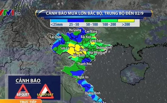 Sau bão số 4, Bắc Bộ và Trung Bộ tiếp tục có mưa trong 2 - 3 ngày tới