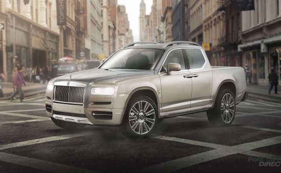 Bán tải Rolls-Royce Cullinan xa xỉ nhất thế giới thu hút sự tò mò của giới mê xe