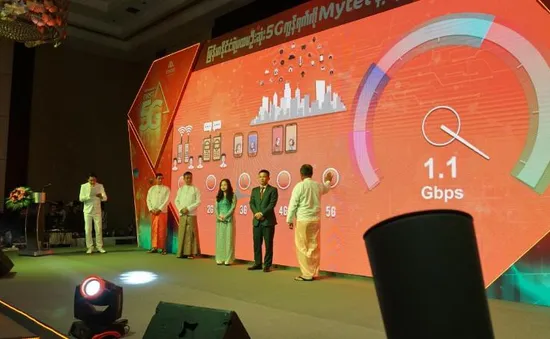 Viettel là nhà mạng đầu tiên ra mắt công nghệ 5G tại tại Myanmar