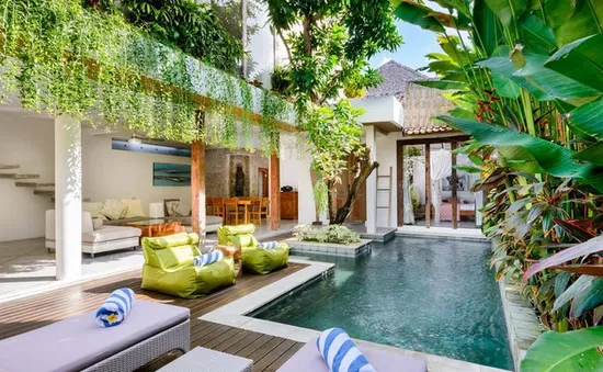 Mê mẩn với biệt thự phong cách nhiệt đới tuyệt đẹp ở Bali