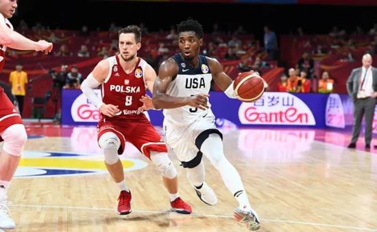 Đội tuyển Mỹ giành hạng 7 chung cuộc tại FIBA World Cup 2019