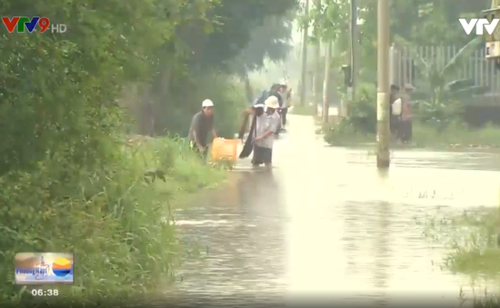 Người dân Đồng Nai chú ý an toàn trong khu vực ngập nước