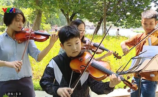 Thức giấc cùng những người yêu violin tại Hà Nội