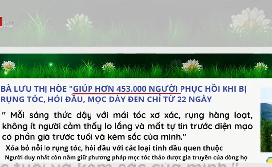 Truy tìm tung tích người bào chế ra "thần dược" mọc tóc