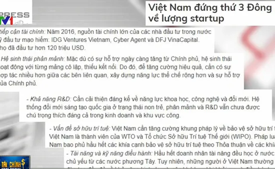 Doanh nghiệp startup tại Việt Nam tăng trưởng mạnh