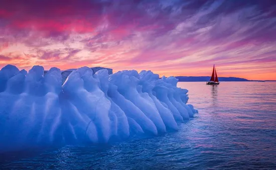 Chiêm ngưỡng vẻ đẹp băng giá ở Greenland