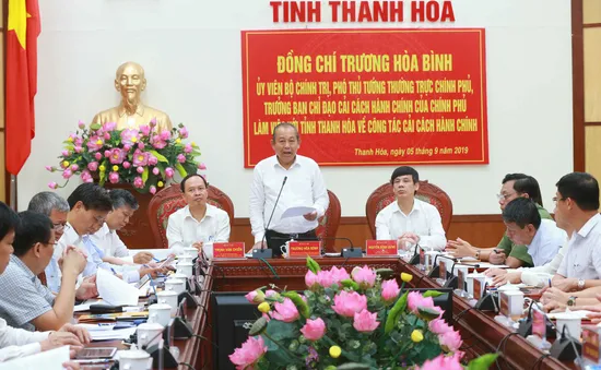 Tiếp tục đẩy mạnh cải cách hành chính tại Thanh Hóa