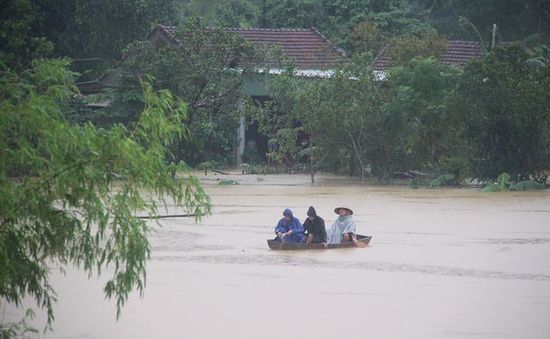 Đề phòng lũ trên sông Ngàn Sâu, Hà Tĩnh