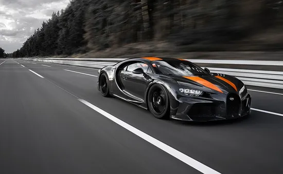 Siêu xe Bugatti Chiron phiên bản đặc biệt lập kỷ lục về tốc độ