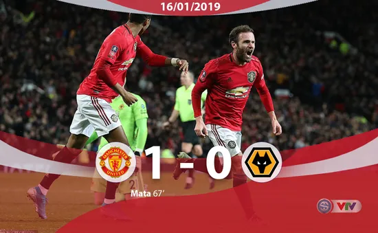 Man Utd 1-0 Wolverhampton: Mata tỏa sáng