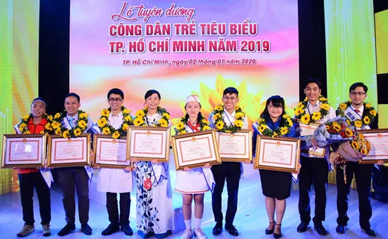 Tuyên dương Công dân trẻ tiêu biểu TP.HCM năm 2019