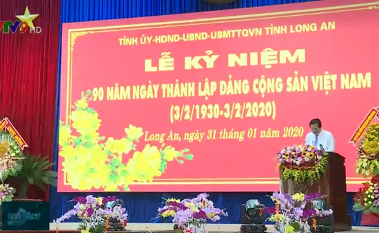 Kỷ niệm 90 năm ngày thành lập Đảng tại Long An