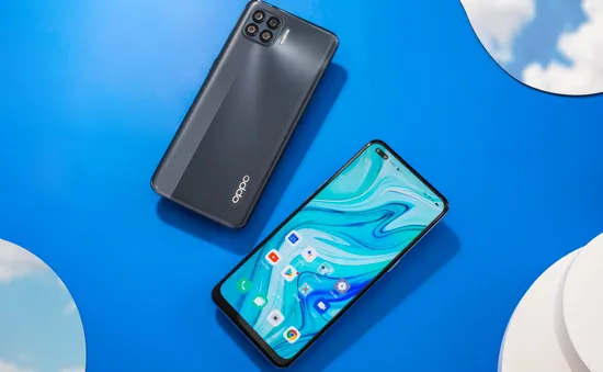 Oppo A93 lên kệ tại Việt Nam: Chip Helio P95, cụm 4 camera sau, mặt lưng "bóng mờ", giá 7,49 triệu đồng