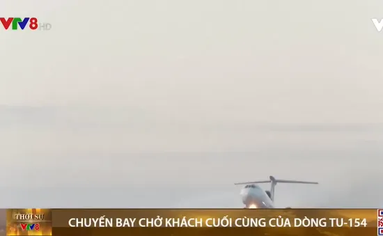 Chuyến bay chở khách cuối cùng của dòng Tu-154 huyền thoại