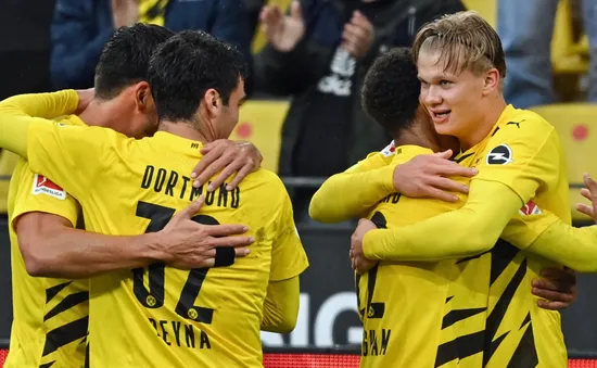 Dortmund 4-0 Freiburg: Haaland lập cú đúp, Dortmund thắng nhàn Freiburg (Vòng 3 Bundesliga 2020/21)