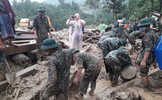 Chưa tìm thêm được người mất tích tại Trà Leng