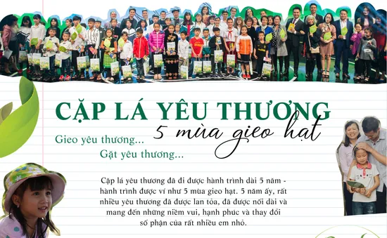 Gala "Cặp lá yêu thương - 5 mùa gieo hạt": Yêu thương được lan tỏa, yêu thương nối dài