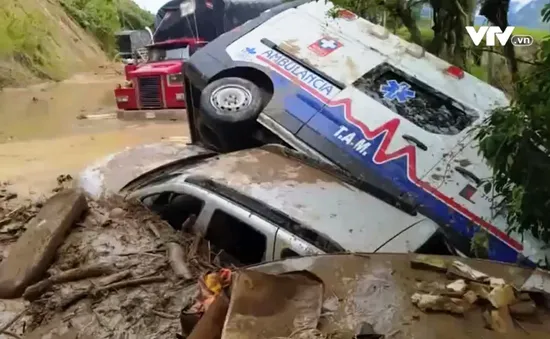 Bão lũ càn quét Trung Mỹ và Nam Mỹ gây thiệt hại nặng nề