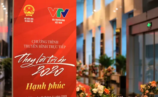 Sẵn sàng cho chương trình THTT "Thay lời tri ân năm 2020 - Hạnh phúc"