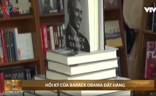 Hồi ký của Barack Obama đắt hàng