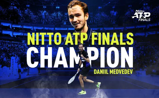 Vượt qua Thiem, Daniil Medvedev vô địch ATP Finals 2020