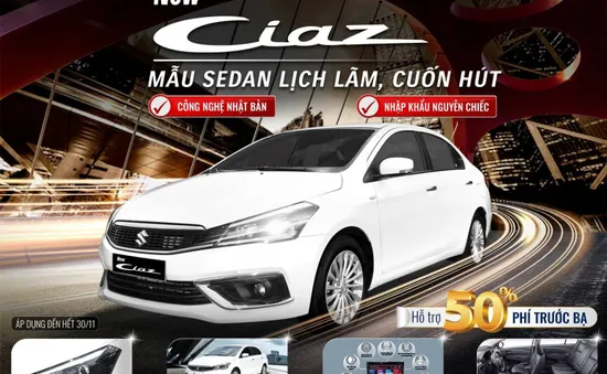 Ciaz mới – Lựa chọn phù hợp cho doanh nhân cần xây dựng hình ảnh chuyên nghiệp