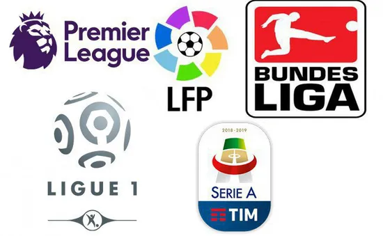 CẬP NHẬT Lịch thi đấu, Kết quả, BXH các giải bóng đá VĐQG châu Âu: Ngoại hạng Anh, Bundesliga, Serie A, La Liga, Ligue I