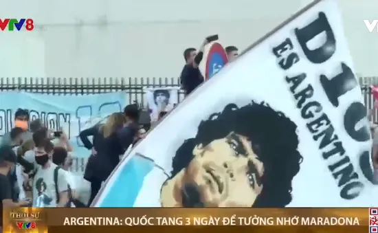 Argentina quốc tang 3 ngày để tưởng nhớ Maradona