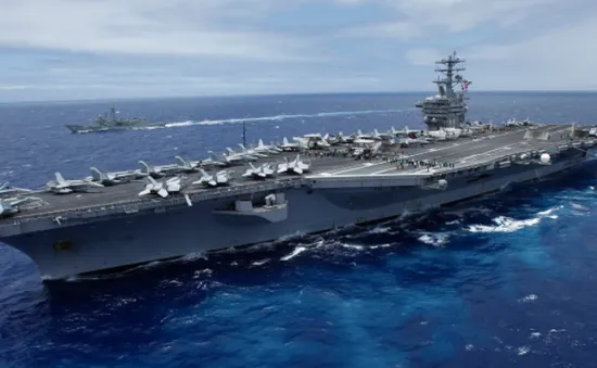 Tàu sân bay USS Nimitz Mỹ trở lại vùng Vịnh