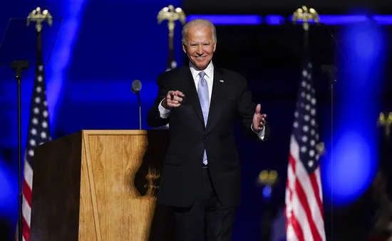 Ông Biden tuyên bố chiến thắng, kêu gọi "đoàn kết" và "hàn gắn" nước Mỹ