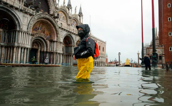 Thành phố Venice lại "thất thủ" trước triều cường vì... dự báo sai