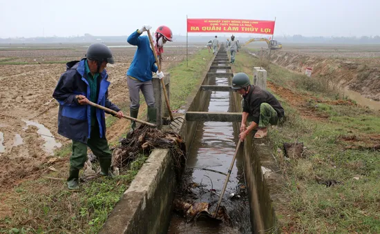 Quảng Trị ra quân làm thủy lợi phục vụ sản xuất vụ Đông Xuân