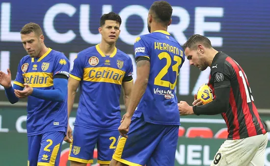 AC Milan 2-2 Parma: Chia điểm kịch tính