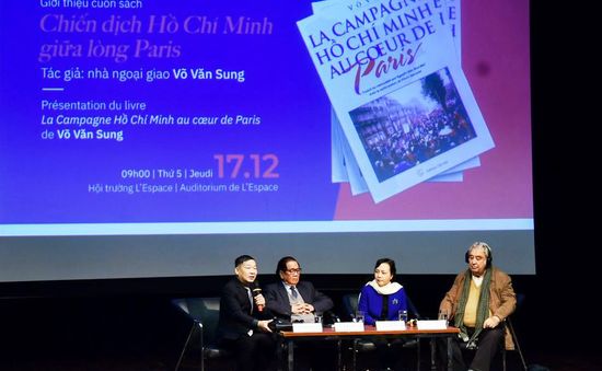 Xuất bản hồi ký "Chiến dịch Hồ Chí Minh giữa lòng Paris" bằng tiếng Pháp