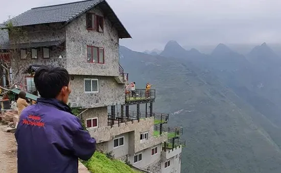 Công trình Panorama Mã Pì Lèng được cơi nới "hoành tráng" hơn sau cải tạo