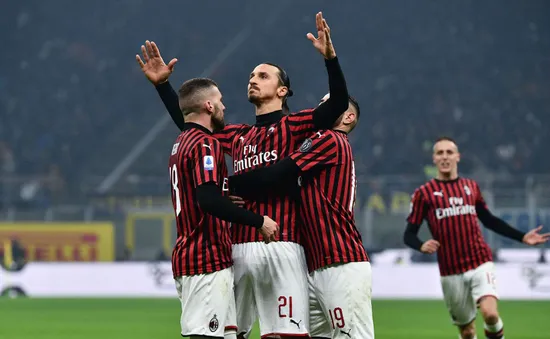 Zlatan Ibrahimovic thiết lập cột mốc ấn tượng trong màu áo AC Milan