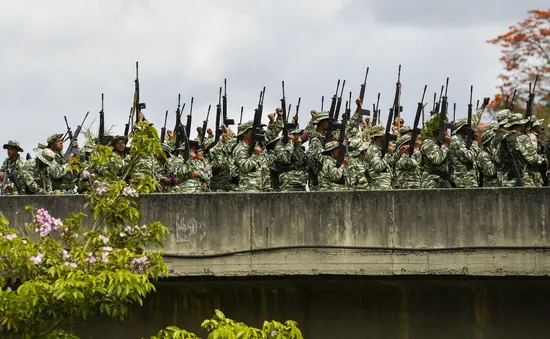 Venezuela diễn tập quân sự tại nhiều thành phố trên cả nước