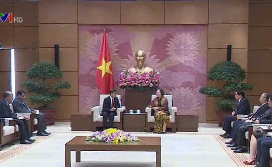 Chủ tịch Quốc hội Nguyễn Thị Kim Ngân tiếp Đại sứ Ấn Độ tại Việt Nam