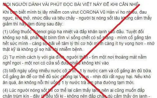 Phạt 12,5 triệu đồng nam thanh niên đăng tin chữa COVID-19 sai sự thật