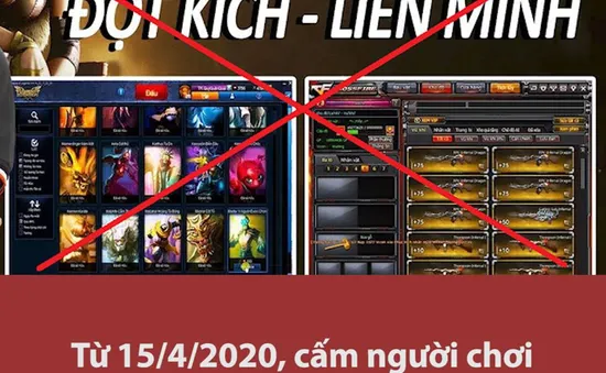 Từ 15/4, cấm người chơi mua bán tài khoản, vật phẩm game