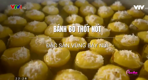 Bánh bò thốt nốt: Đặc sản vùng Bảy Núi