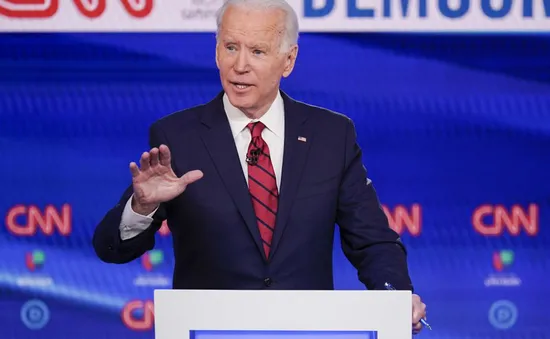 Ông Joe Biden tiến gần đến vị trí đại diện đảng Dân chủ Mỹ