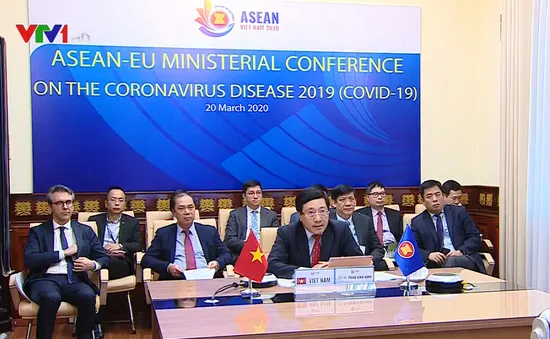 ASEAN và EU tăng cường hợp tác ứng phó với dịch bệnh COVID-19