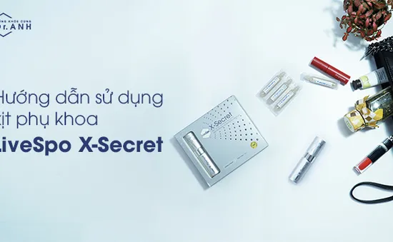 Hướng dẫn sử dụng xịt phụ khoa chứa bào tử lợi khuẩn LiveSpo X-Secret