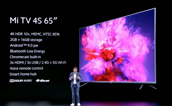 Xiaomi ra mắt Mi TV 4K 65", giá 14 triệu đồng