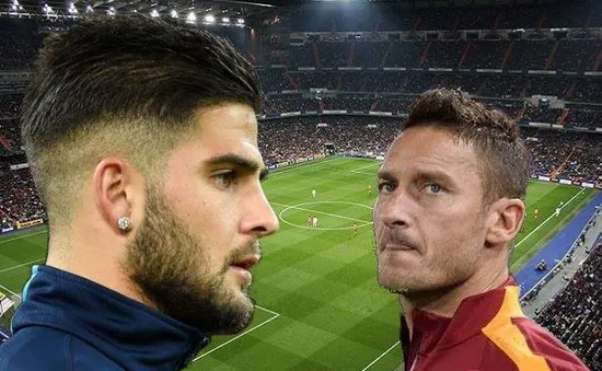 Lorenzo Insigne mời "Hoàng tử" Totti làm đại diện cho mình