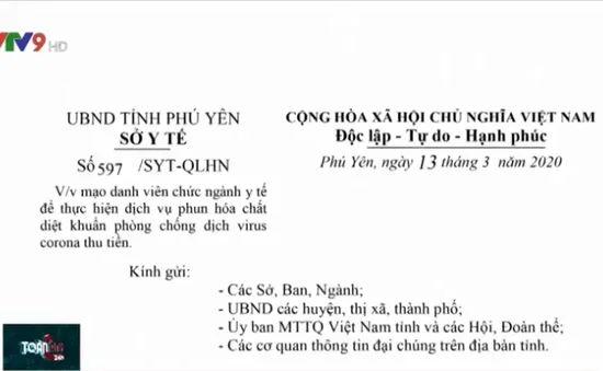 Cẩn trọng tình trạng mạo danh để phun hóa chất phòng dịch có thu phí